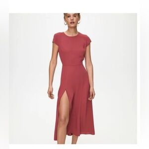 NEW WITH TAGS!! Babaton Hamptons Dress in Fresco Pink